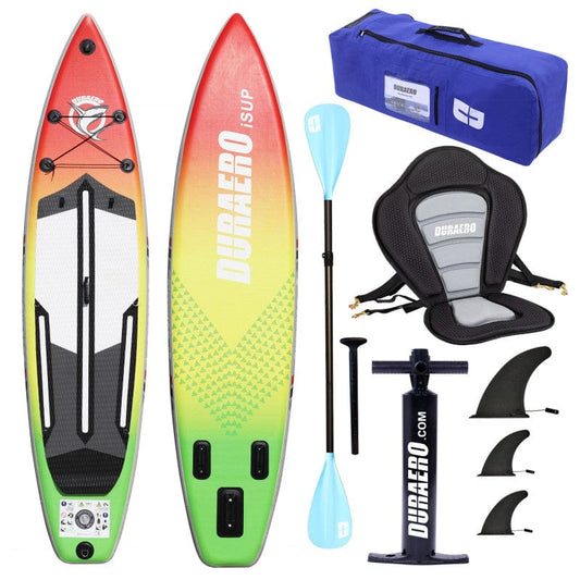 SUP deska Kajak Fire - rdeče barve - SloSupOutlet