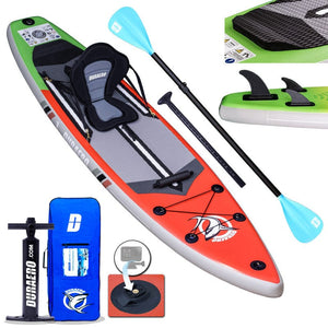 SUP deska Kajak - rdeče barve - SloSupOutlet